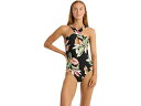 () V[ x XC fB[X T_E NXI[o[ s[X SEA LEVEL SWIM women SEA LEVEL SWIM Sundown Highneck Crossover One-Piece Black