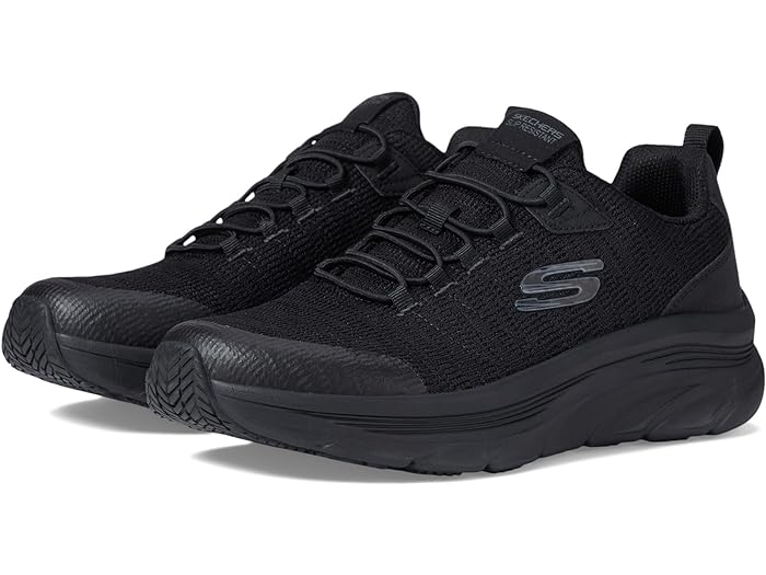(取寄) スケッチャーズ スニーカー ワーク メンズ デラックス ウォーカー SR - ルクシール SKECHERS Work men D'lux Walker SR - Luxir Black