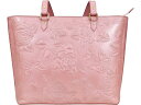 () AkVJ fB[X [W Wbv gbv g[g - 698 Anuschka women Anuschka Large Zip Top Tote - 698 Tooled Rose Pearl Pink