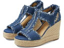 () }CPR[X fB[X o[N[ ~bh EFbW MICHAEL Michael Kors women MICHAEL Michael Kors Berkley Mid Wedge Denim