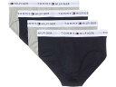 (取寄) トミーヒルフィガー メンズ コットン クラシック 4-パック ブリーフ Tommy Hilfiger men Tommy Hilfiger Cotton Classic 4-Pack Brief Grey Heather/Desert Sky/Grey Heather/Desert Sky