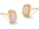 () PhXRbg fB[X ~j G[ X^bY COX Kendra Scott women Kendra Scott Mini Ellie Stud Earrings Gold Pink Opalite Crystal