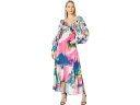 () 33 \VA fB[X vebh t w ONE33 Social women ONE33 Social Printed Flounce Hem Fuchsia Multi