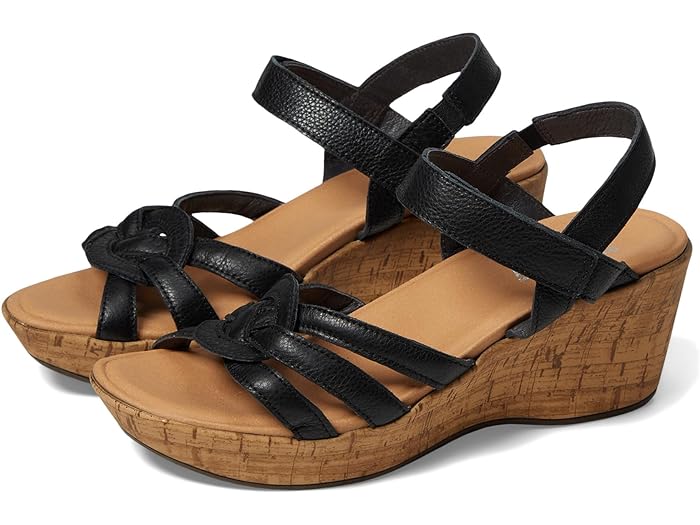 () ʥ ǥ ȥԥ Naot women Tropical Soft Black Leather