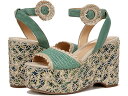 () TGf} fB[X Ao[ vbgtH[ T_ Sam Edelman women Sam Edelman Amber Platform Sandal Turquoise Green