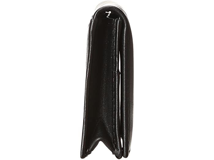 (取寄) ボスカ メンズ ナッパ ヴィテッロ コレクション - ガゼット カード ケース Bosca men Nappa Vitello Collection - Gusseted Card Case Black Leather