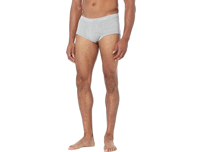 (取寄) カルバンクライン アンダーウェア メンズ コットン クラシックス ブリーフ 3-パック Calvin Klein Underwear men Calvin Klein Underwear Cotton Classics Brief 3-Pack Grey Heather