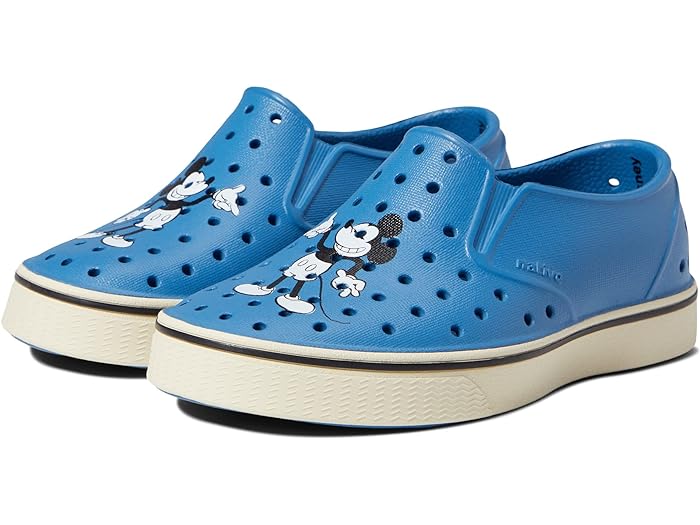(取寄) ネイティブシューズ キッズ キッズ マイルズ ディズニー プリント (トドラー/リトル キッド) Native Shoes Kids kids Native Shoes Kids Miles Disney Print (Toddler/Little Kid) Vallarta Blue/Bone White/Previntage Mickeyのサムネイル