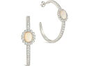 () X^[O tH[Go[ fB[X J[i t[vX COX Sterling Forever women Sterling Forever Carina Hoops Earrings Silver