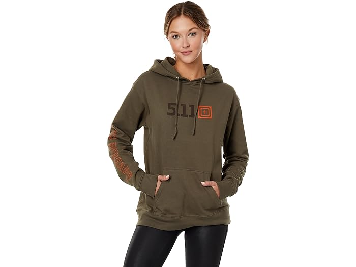 (取寄) 5.11 タクティカル レディース スコープ ブーディ 5.11 Tactical women 5.11 Tactical Scope Hoodie Ranger Green