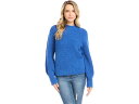 () JP[ fB[X u] X[u Z[^[ Karen Kane women Karen Kane Blouson Sleeve Sweater Blue