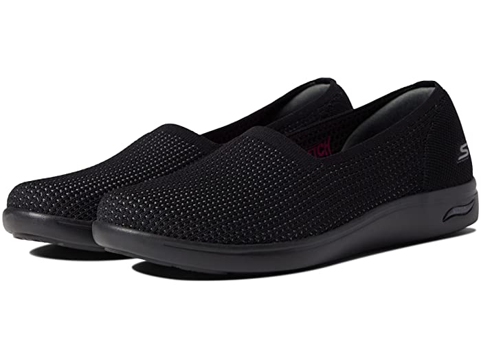 (取寄) スケッチャーズ パフォーマンス レディース アーチ フィット アップリフト ニット スキマー SKECHERS Performance women Arch Fit Uplift Knit Skimmer Black