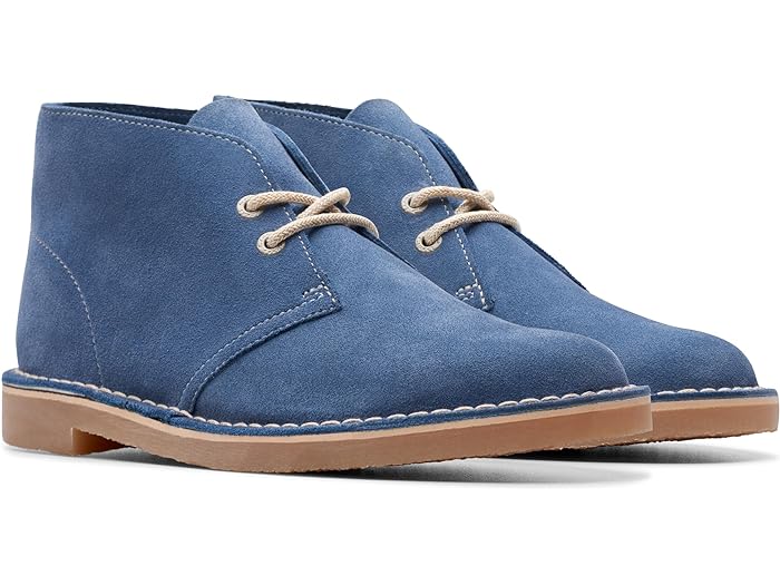 () N[NX Y V[Y C ubVG[J[ 3 Clarks men Bushacre 3 Blue Suede