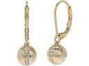 (取寄) ローレン ラルフローレン レディース ビーズ ドロップ イヤリングス LAUREN Ralph Lauren women LAUREN Ralph Lauren Bead Drop Earrings Gold/Crystal