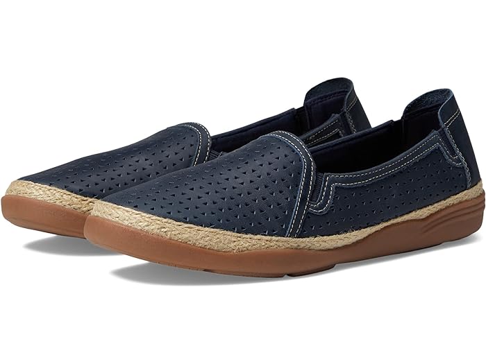 Clarks フラット 軽量 ウエッジ ネイビー ブルー ローファー 楽天市場】ネイビー(ブランドクラークス)(ローファー