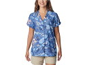 ȥ饰㤨( ӥ ǥ  ɥե ֥ 硼 ꡼ Columbia women Columbia Sun Drifter Woven Short Sleeve Bluebell SeascaperפβǤʤ15,770ߤˤʤޤ