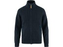 () tF[[x Y Wbv J[fBK jbg Fjllrven men Fjallraven Ovik Zip Cardigan Knit Dark Navy