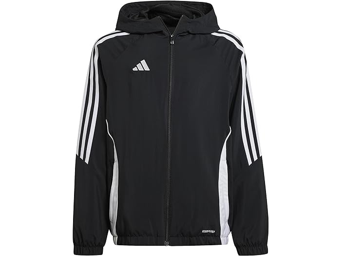 アディダス　ベビー服 (取寄) アディダス キッズ キッズ ウィンドブレーカー (リトル キッズ/ビッグ キッズ) adidas Kids kids adidas Kids Tiro24 Windbreaker (Little Kids/Big Kids) Black/White