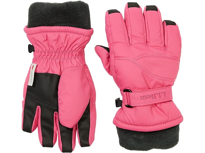 (取寄) エルエルビーン キッズ キッズ コールド バスター ウォータープルーフ グローブ L.L.Bean kids L.L.Bean Kid's Cold Buster Waterproof Gloves Pink Berry