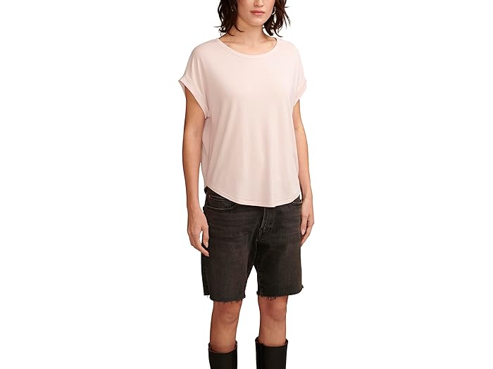 () bL[uh fB[X V[g X[u ThEHbV h} eB[ Lucky Brand women Lucky Brand Short Sleeve Sandwash Dolman Tee Shell Pink