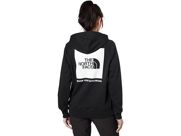 () m[XtFCX fB[X {bNX NSE vI[o[ u[fB The North Face women The North Face Box Nse Pullover Hoodie TNF Black/TNF White