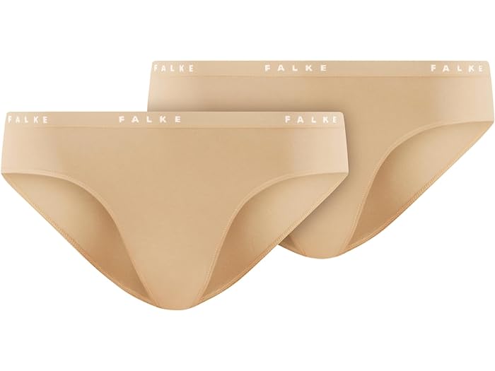 () t@P fB[X fC[ RtH[g Xbv peB Falke women Falke Daily Comfort Slip Panties 2-Pieces Brown (Camel 4220)