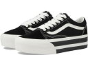 () oY fB[X I[h XN[ X^bNtH[ Vans women Vans Old Skool Stackform Smarten Up Black/White