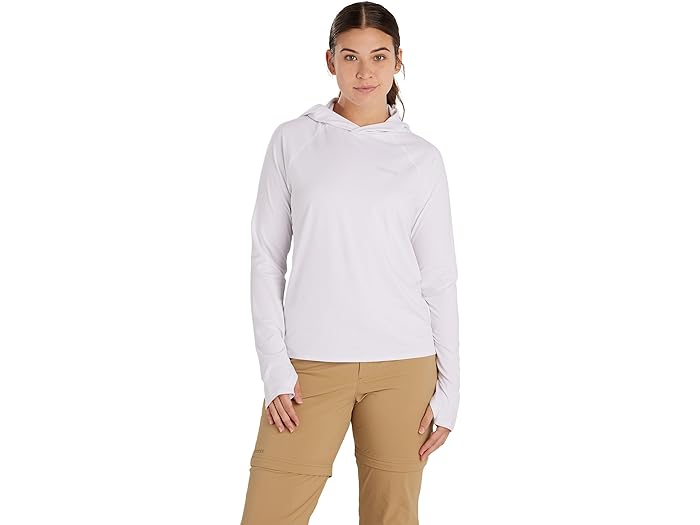 (取寄) マーモット レディース ウィメンズ ウィンドリッジ フーディ パフォーマンス シャツ Marmot women Women's Windridge Hoody Performance Shirt White