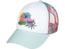 () LV[ fB[X h[ic XyC gbJ[ nbg Roxy women Roxy Donut Spain Trucker Hat Blue Surf Kartoffel Tropical