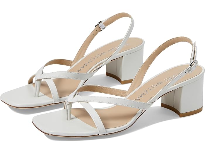 () X`A[g Cc} fB[X IAVX XOobN T_ Stuart Weitzman women Stuart Weitzman Oasis Slingback Sandal White