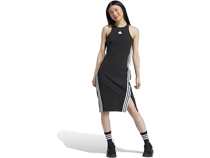 (取寄) アディダス レディース フューチャー アイコン 3ストライプ ドレス adidas women adidas Future Icon 3-Stripes Dress Black/White