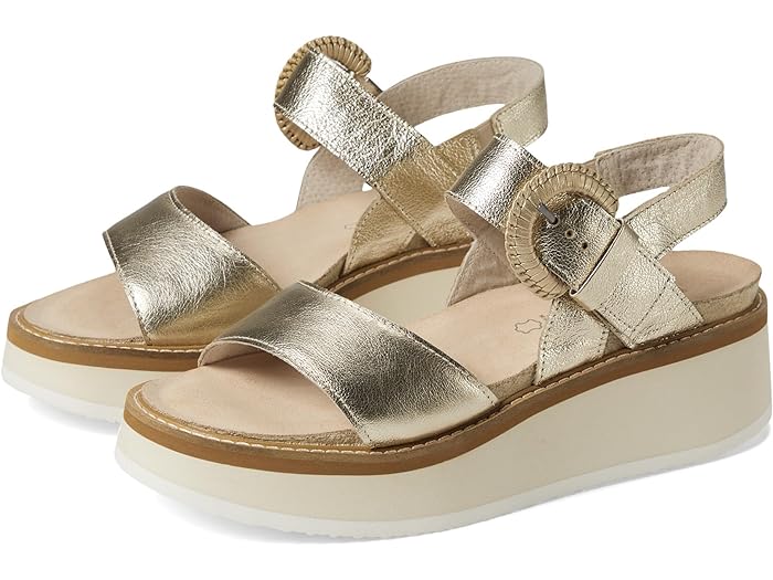 () ʥ ǥ 졼 Naot women Crepe Radiant Gold Leather
