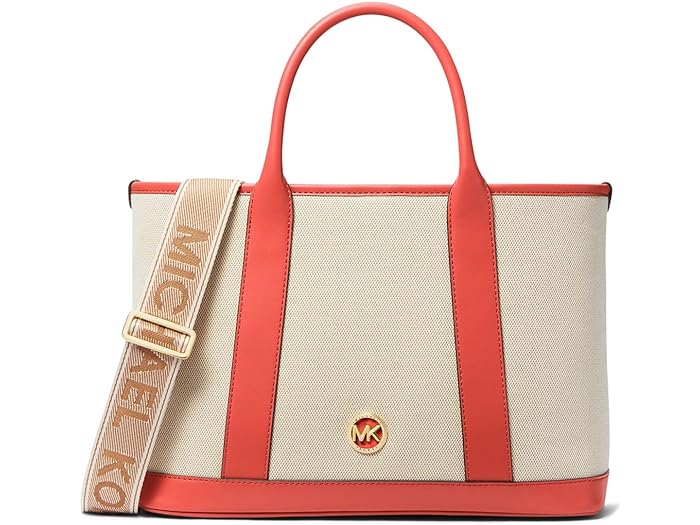 () }CPR[X fB[X CT ~fBA Tb`F MICHAEL Michael Kors women MICHAEL Michael Kors Luisa Medium Satchel Spiced Coral