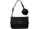 () QX fB[X GR WF} gbv Wbv V_[ obO GUESS women GUESS Eco Gemma Top Zip Shoulder Bag Black