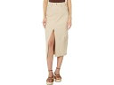 (取寄) ペイジ レディース アンジェラ ミディ スカート Paige women Paige Angela Midi Skirt Soft Beige