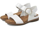 (取寄) ソフト レディース バリ Sofft women Bali White Crinkle Patent