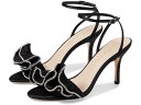 () t[ h[ fB[X GXe v[c bt nC q[ T_ EBY AN Xgbv Loeffler Randall women Loeffler Randall Estella Pleated Ruffle High Heel Sandals with Ankle Strap Black/Crystal