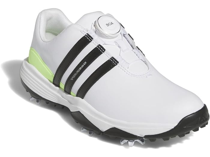 () ǥ  å ĥ360 ܥ 24 (ӥå å/ȥ å) adidas Golf kids adidas Golf Tour360 Boa 24 (Big Kid/Little Kid) Footwear White/Coreblack/Grenspark