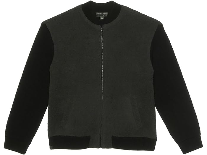 楽天スウィートラグ（取寄） ベアフットドリームス キッズ バーシティ ジャケット Barefoot Dreams Kids Barefoot Dreams Kids Varsity Jacket Carbon/Black