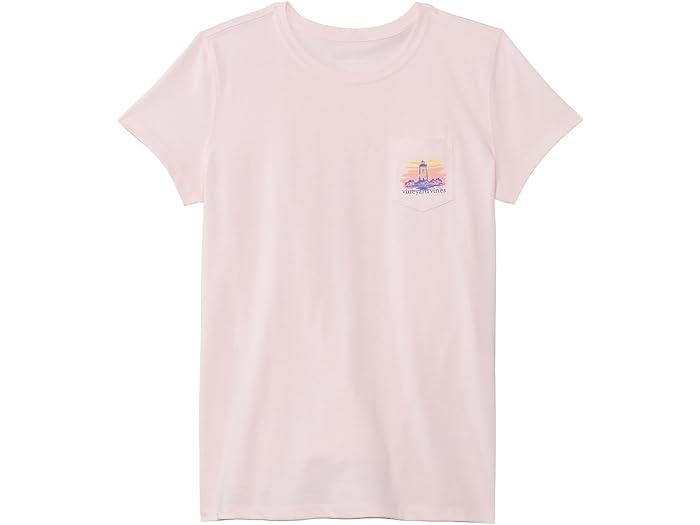 () 䡼ɥ å 륺 륺 饤ȥϥ 硼 ꡼ ƥ (ȥ å) Vineyard Vines Kids girls Vineyard Vines Kids Girls Lighthouse Short Sleeves Tee (Little Kid) Flamingo