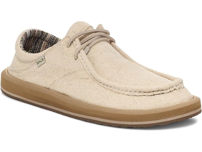 (取寄) サヌーク メンズ シングル フィン Sanuk men Single Fin Greige