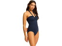 () V[tH[ fB[X z^[ oW s[X XCX[c Seafolly women Seafolly Halter Plunge One-Piece Swimsuit True Navy