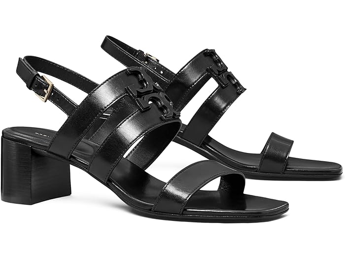 楽天スウィートラグ（取寄） トリーバーチ レディース 55 ウム アイネス ミッド ヒール サンダル Tory Burch women Tory Burch 55 mm Ines Mid Heel Sandals Perfect Black