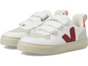 () FW LbY LbY X[ V-10 EB^[ (g Lbh/rbO Lbh) VEJA Kids kids VEJA Kids Small V-10 Winter (Little Kid/Big Kid) White/Marsala/Orange Fluo