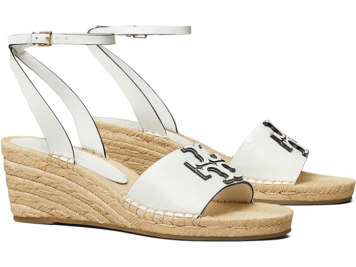 楽天スウィートラグ（取寄） トリーバーチ レディース 50 ウム アイネス ウェッジ エスパドリーユ Tory Burch women Tory Burch 50 mm Ines Wedge Espadrille Gardenia