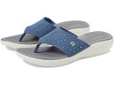 () rW[Y fB[X N[Y uCg EFbW T_ Bzees women Bzees Cruise Bright Wedge Sandals Blue