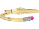 (取寄) ベッツィジョンソン レディース ペンシル バングル ブレスレット Betsey Johnson women Betsey Johnson Pencil Bangle Bracelet Gold