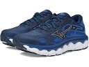 (取寄) ミズノ メンズ ウェーブ ホライゾン 7 Mizuno men Wave Horizon 7 Dress Blue/Silver