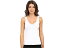 (取寄) オンリーハート レディース デリシャス ウィズ レース ディープ V タンク トップ Only Hearts women Only Hearts Delicious with Lace Deep V Tank Top White