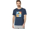 () [J Y @ I[ U EFC V[g X[u eB[ RVCA men RVCA VA All The Way Short Sleeve Tee Moody Blue